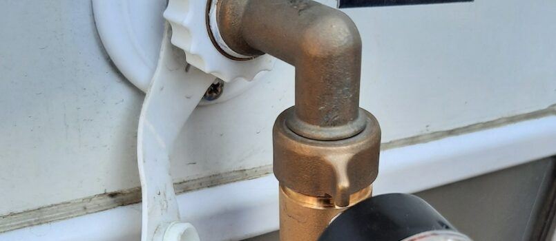 RV Water regulator to keep water pressure safe in your RV plumbing lines